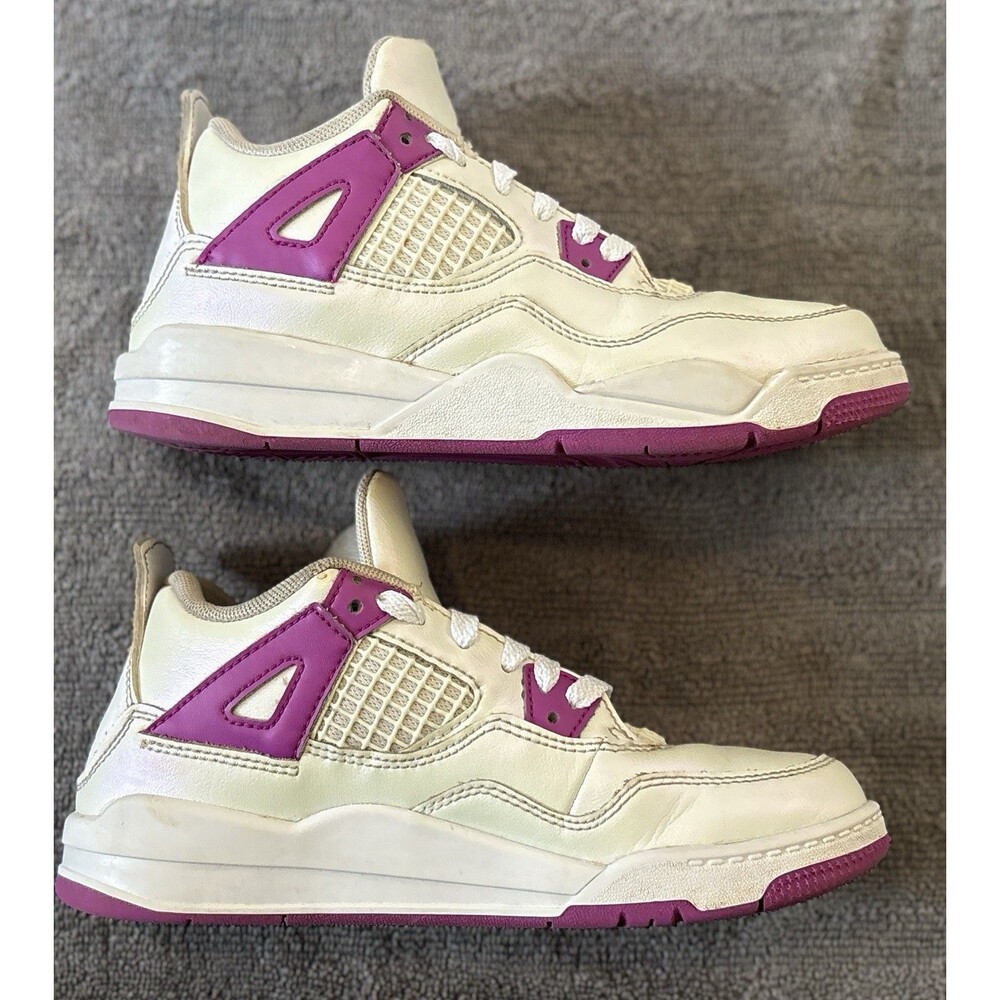 Nike Air Jordan 4 Retro Hyper Violet Kids Size 1Y FQ1312-151